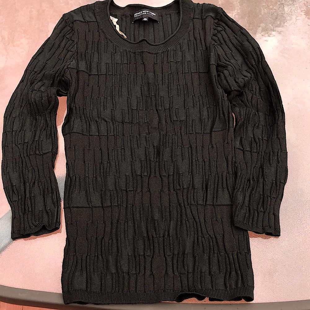 Jones New York Petite Collection Snug-Fitting Sweater, Size PS, Excellent Cond.